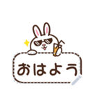 Rabbit message stickers JP（個別スタンプ：10）