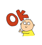 癒しスタンプまめちゃん（個別スタンプ：5）