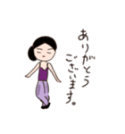 ダンサーとレーサー（個別スタンプ：1）