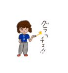 ダンサーとレーサー（個別スタンプ：8）