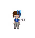 ダンサーとレーサー（個別スタンプ：12）