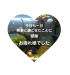 名言付き♪あいさつスタンプ（個別スタンプ：1）