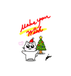 ぽかみちゃ クリ目々 X'mas（個別スタンプ：3）