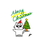 ぽかみちゃ クリ目々 X'mas（個別スタンプ：4）