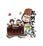 ONE PIECE 白ひげ海賊団つめつめスタンプ（個別スタンプ：5）