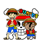 ONE PIECE×自作キャラ（個別スタンプ：5）