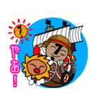 ONE PIECE×自作キャラ（個別スタンプ：37）