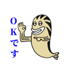 ゼブラフィッシュスタンプ（個別スタンプ：5）