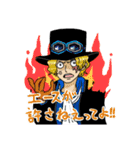 ONE PIECE ウミナカアユ（さかな）（個別スタンプ：28）