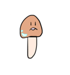なめこに似た人1／1（個別スタンプ：4）