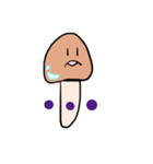 なめこに似た人1／1（個別スタンプ：6）