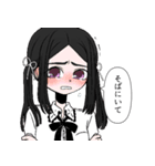 メンヘラ女とヤンデレ男スタンプ（個別スタンプ：16）