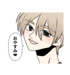 メンヘラ女とヤンデレ男スタンプ（個別スタンプ：35）