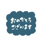 動くYUKANCO文字で伝える冬の挨拶♡（個別スタンプ：13）