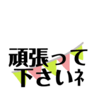 徳島 南方言葉（デカ文字2）（個別スタンプ：9）
