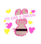 It's like a dream(o^^o)（個別スタンプ：1）