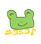 カエルの日常会話☆（個別スタンプ：26）