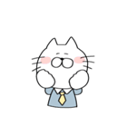 ねこ社長の日常韓国語（個別スタンプ：26）