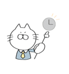 ねこ社長の日常韓国語（個別スタンプ：27）