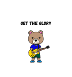 PUNKROCKKUMA（個別スタンプ：5）