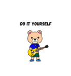 PUNKROCKKUMA（個別スタンプ：7）