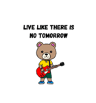 PUNKROCKKUMA（個別スタンプ：9）