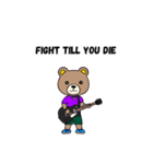 PUNKROCKKUMA（個別スタンプ：13）