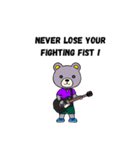 PUNKROCKKUMA（個別スタンプ：14）