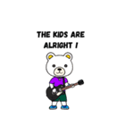 PUNKROCKKUMA（個別スタンプ：16）