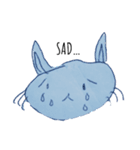 ウサギ丸ネコ（個別スタンプ：1）