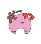 痩せたいぶーちゃんの日常（個別スタンプ：4）