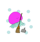 カラフルjellyfish（個別スタンプ：22）