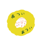 ハグマンのおともだち・にんぷさん（個別スタンプ：3）