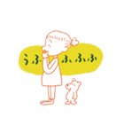 ハグマンのおともだち・にんぷさん（個別スタンプ：8）