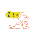 ハグマンのおともだち・にんぷさん（個別スタンプ：10）