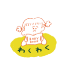 ハグマンのおともだち・にんぷさん（個別スタンプ：16）