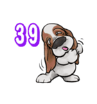 バセットハウンド(犬) 37（個別スタンプ：29）