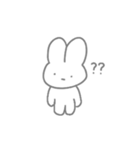 そんなに使えないうさぎ（個別スタンプ：1）