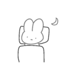 そんなに使えないうさぎ（個別スタンプ：3）