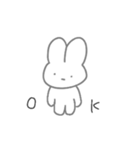 そんなに使えないうさぎ（個別スタンプ：5）