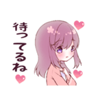 かわいい女の子のラブなスタンプv（個別スタンプ：2）