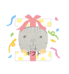ぶたさん スタンプ 飼育員さんも！（個別スタンプ：15）