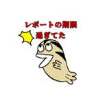 大学生が使えるゼブラフィッシュスタンプ（個別スタンプ：3）