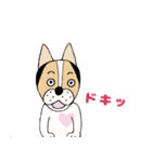ミックス犬クルのひと言（個別スタンプ：4）