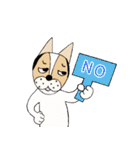ミックス犬クルのひと言（個別スタンプ：12）