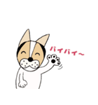 ミックス犬クルのひと言（個別スタンプ：28）