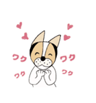 ミックス犬クルのひと言（個別スタンプ：34）