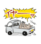 またあの鹿、沼に落ちてる（個別スタンプ：7）