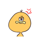 おれんじのひよこのスタンプ（個別スタンプ：2）
