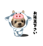 ミルクちゃんのお年賀（いぬ）1（個別スタンプ：30）